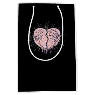 Skeleton Hand With Heart Classic Medium Gift Bag