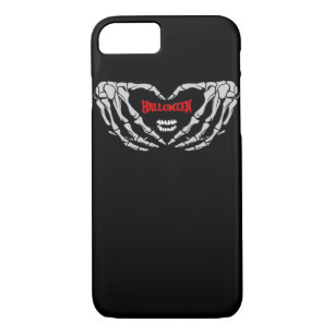 Skeleton Hands Folded In A Heart. Funny Halloween  Case-Mate iPhone Case