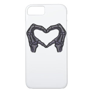 Skeleton Hands Forming A Heart  Case-Mate iPhone Case