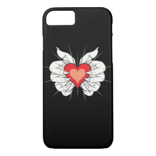 Skeleton Hands Heart Classic Aesthetic Case-Mate iPhone Case