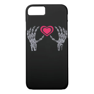 Skeleton Hands Heart Cute Case-Mate iPhone Case