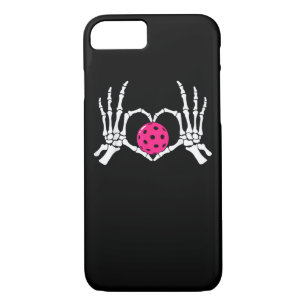 Skeleton Hands Heart Sign Funny Pickle Valentine's Case-Mate iPhone Case