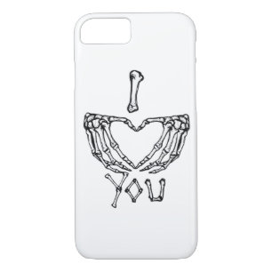 Skeleton Hands Making A Heart  Case-Mate iPhone Case