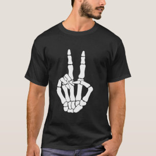Skeleton Hands Say Hi Funny Halloween Costumes T S T-Shirt