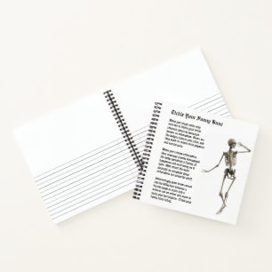 Skeleton Hardcover Notebook