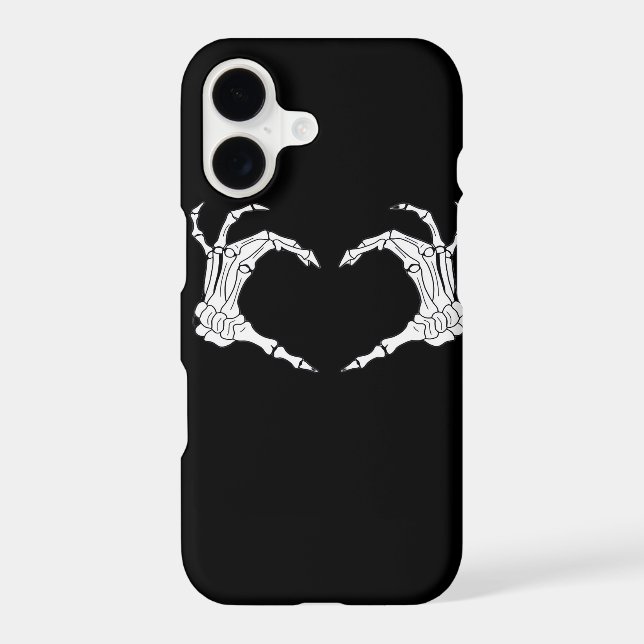 Skeleton Heart Hands Classic (Back)