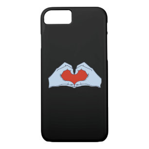 Skeleton Heart Hands Classic & Basic Halloween Case-Mate iPhone Case