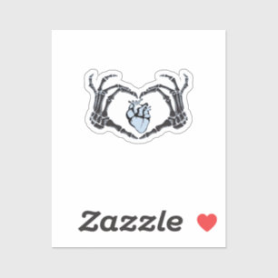 Skeleton Heart Hands Classic Design For Halloween