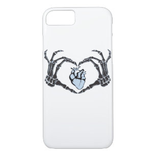 Skeleton Heart Hands Classic Design For Halloween Case-Mate iPhone Case