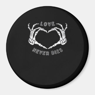 Skeleton Heart Hands Funny & Classic Magnet