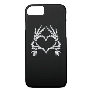 Skeleton Heart Hands - Halloween - Skeleton Hands  Case-Mate iPhone Case