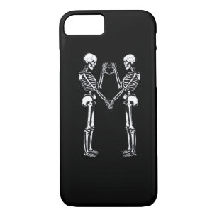 Skeleton Heart Hands Sign Halloween Costume Classi Case-Mate iPhone Case