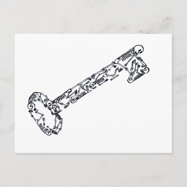 Skeleton Key Postcard (Front)