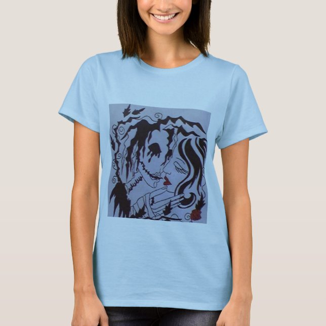 Skeleton Kisses T-Shirt (Front)