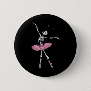 Skeleton Llet Halloween Costume Funny Skull 6 Cm Round Badge