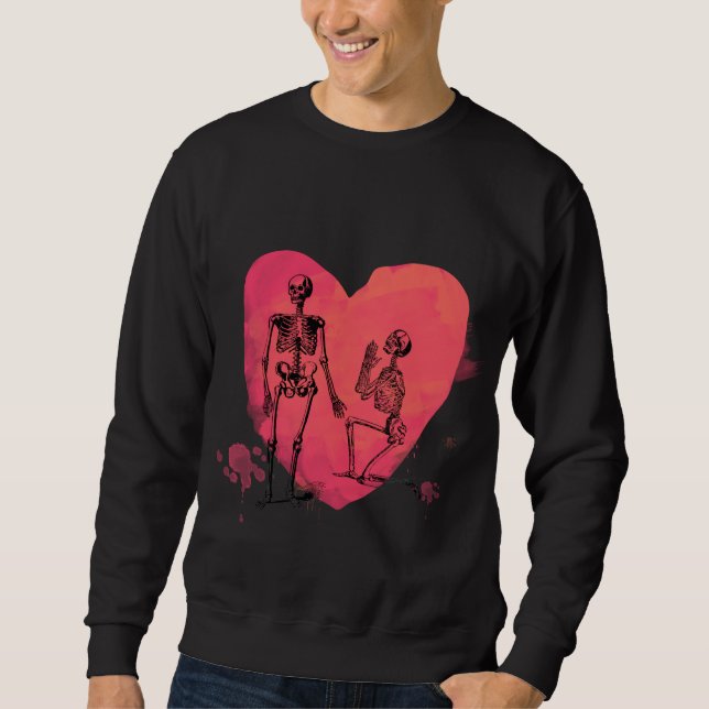 Skeleton Love Sweatshirt (Front)