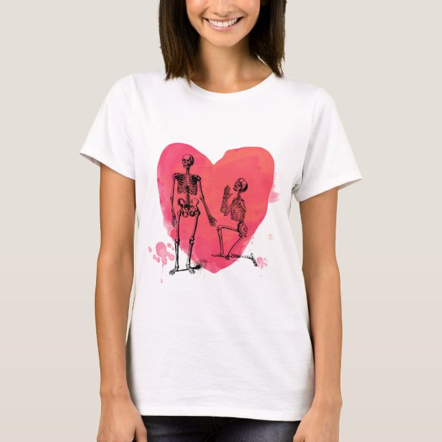 Skeleton Love T-Shirt (Front)