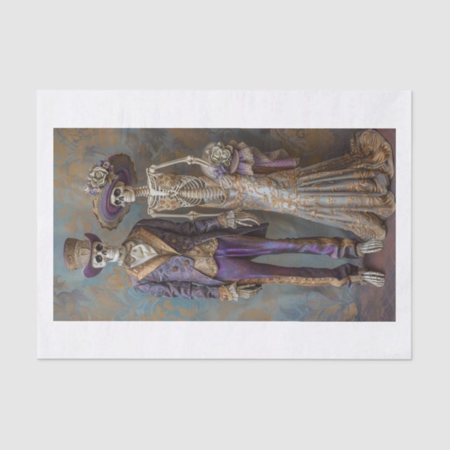 Skeleton Lyfe32 Tissue Paper (Front)