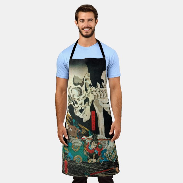 Skeleton manipulated by Witch, Kuniyosh Apron (Worn)