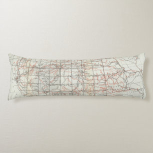 Skeleton Map Body Cushion