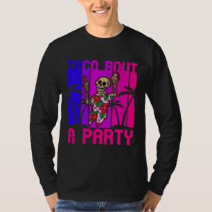 Skeleton Mexico Mexican Mexican Nacho Summer 3 T-Shirt