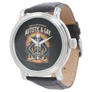 Skeleton Not Cool And Mysterious Autistic Gay  Watch