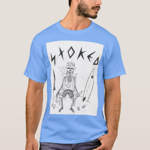 Skeleton on the Beach T-Shirt
