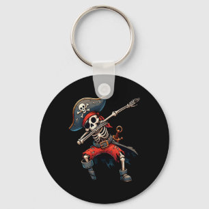 Skeleton Pirate Kids  Key Ring