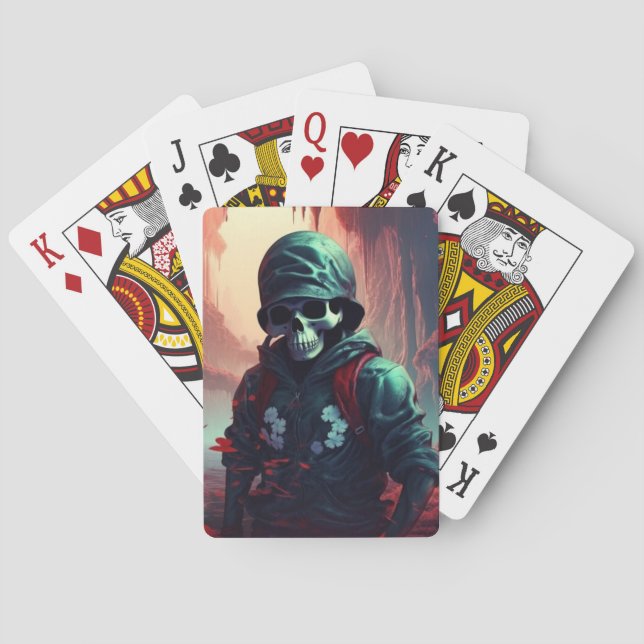 Skeleton Playing Cards (Back)