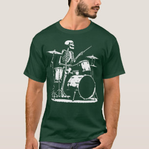 skeleton plays the drums T-Shirt