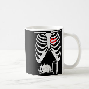Skeleton Pregnancy Taco Beer Xray Halloween Soon D Coffee Mug