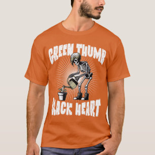 Skeleton Punk Rock Emo Gardener Halloween Gardenin T-Shirt