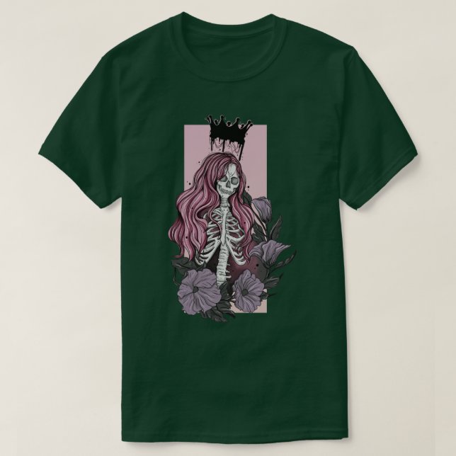Skeleton queen T-Shirt (Design Front)