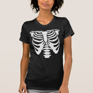 SKELETON - Rib Cage and Spinal Chord T-Shirt