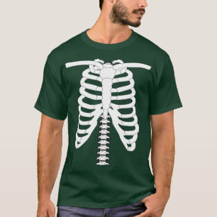 Skeleton Rib Cage Halloween Costume  T-Shirt