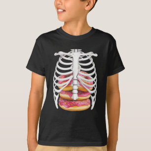 Skeleton Rib Cage Halloween Costume Tees Gifts 