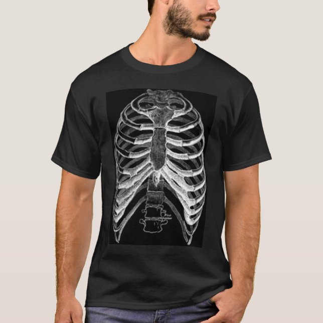 Skeleton Rib cage Shirt (Front)