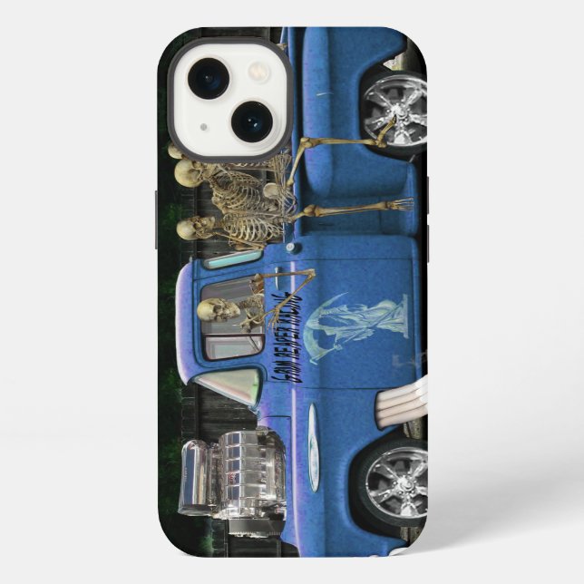 Skeleton Ride iPhone Case (Back)