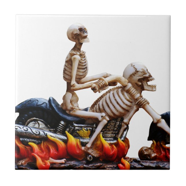 Skeleton Rider Tile (Front)