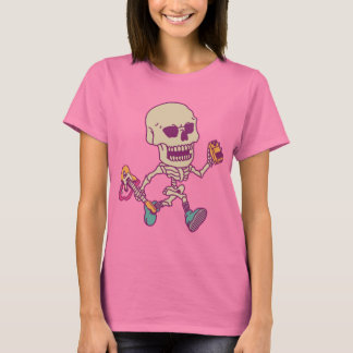 Skeleton Rocker Guitarist T-Shirt
