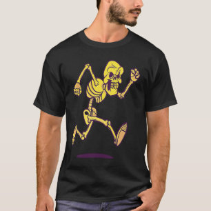 Skeleton runner jogging running marathon marathon T-Shirt