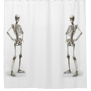 Skeleton Shower Curtain