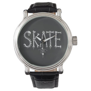 Skeleton SKATE Horror Design Watch