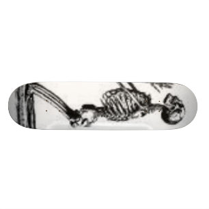 skeleton skateboard