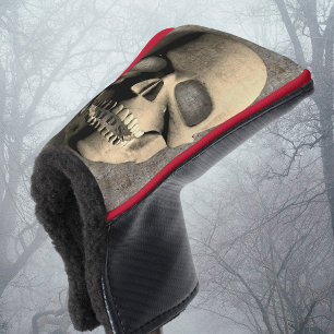 Skeleton Skull Golf Head Putter Cover