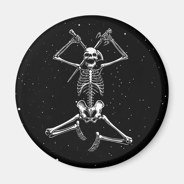 Skeleton Slayer Magnet (Front)