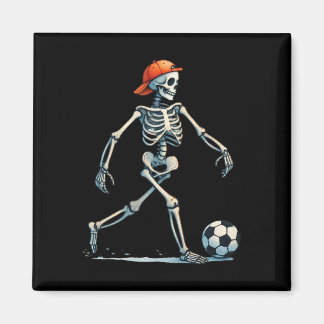 Skeleton Soccer Halloween Costume Funny Men Boys K Magnet