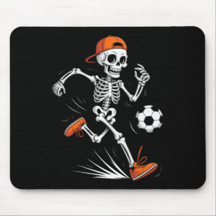 Skeleton Soccer Halloween Costume Funny Men Boys K Mouse Pad