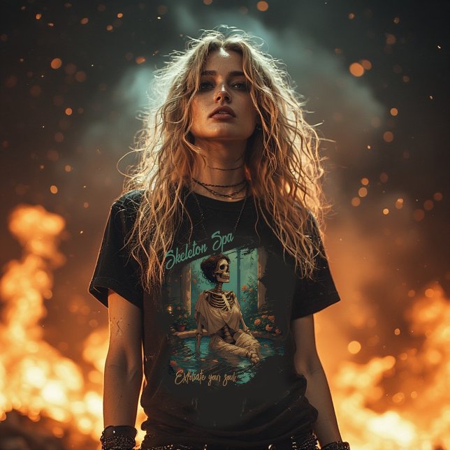 Skeleton Spa – Exfoliate Your Soul | Funny T-Shirt (Creator Uploaded)