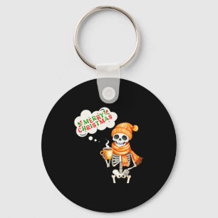 Skeleton Speak Merry Christmas Waer F And Hold Cof Key Ring